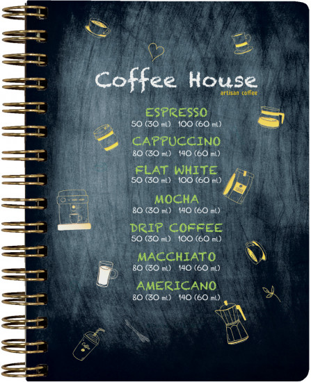 Тетрадь общая «Coffeе house 2022»