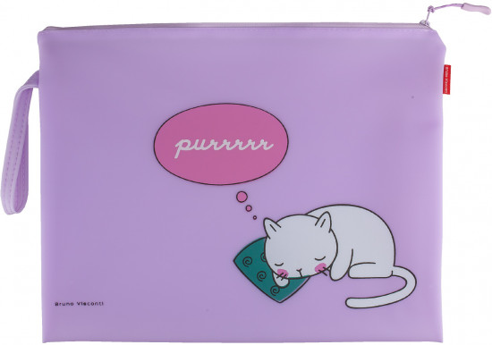 Папка на молнии «Cat's dreaming»