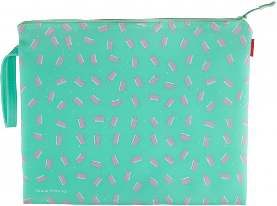 Папка на молнии «Ice cream mint»