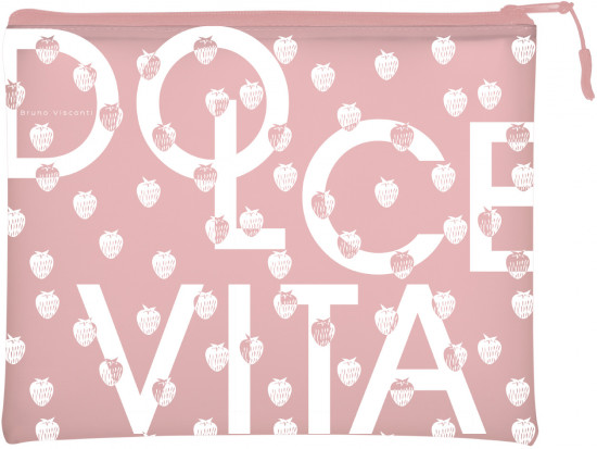 Папка на молнии «Dolce vita. Pink»