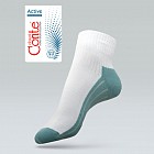 белый-серо-бирюзовый