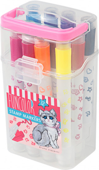 Набор фломастеров-штампиков «FunColor»