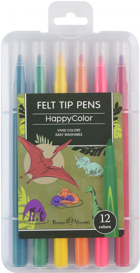 Набор фломастеров «HappyColor»