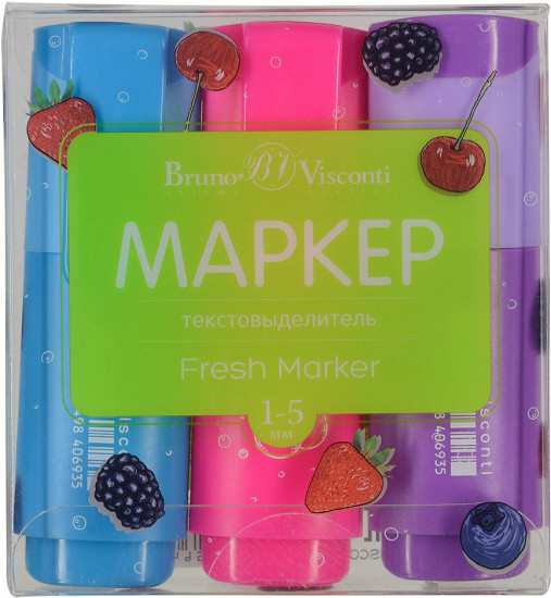 Набор текстовыделителей «Fresh Marker»