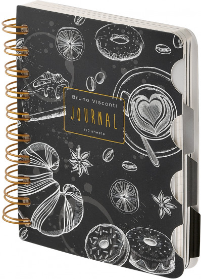 Книжка записная «Art Journal. Caffè nero. Time»