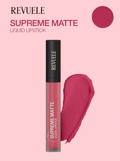 Помада для губ жидкая матовая «Supreme Matte Liquid Lipstick», тон 05 Bright Fuchsia