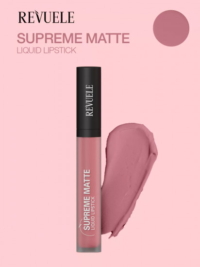 Помада для губ жидкая матовая «Supreme Matte Liquid Lipstick», тон 10 Wild Peony
