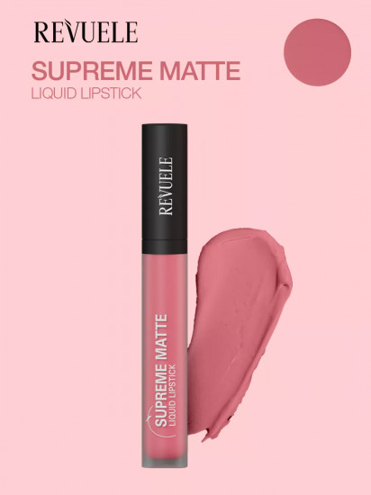 Помада для губ жидкая матовая «Supreme Matte Liquid Lipstick», тон 11 True Rose