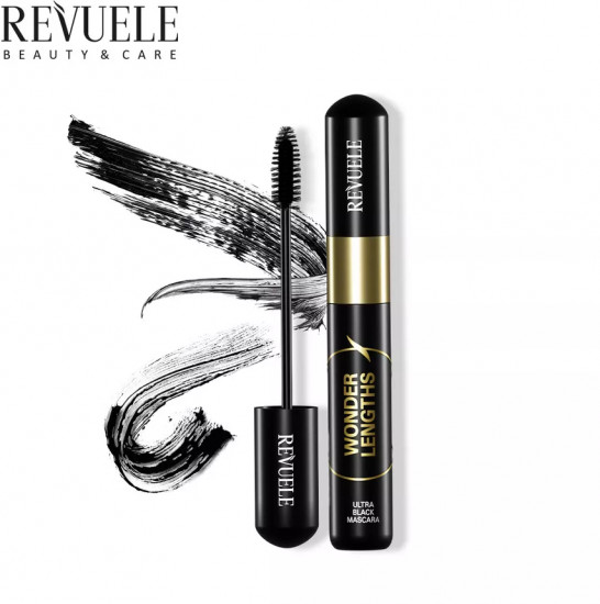 Тушь для ресниц удлиняющая «Ultra Black Mascara Wonder Lengths», Черный