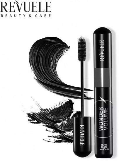 Тушь для ресниц суперобъем «Ultra Black Mascara Wonder Volume», Черный