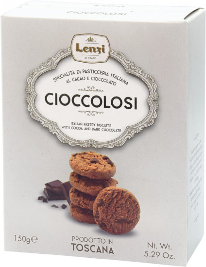Печенье со вкусом какао и шоколада «Cioccolosi»