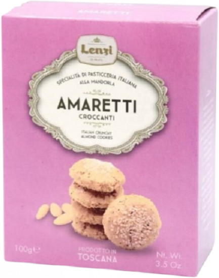 Печенье со вкусом хрустящего миндаля «Amaretti»