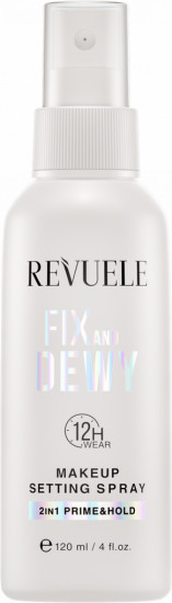 Спрей для фиксации макияжа 2 в 1 «Fix and Dewy. 2 in 1 Prime & Hold»