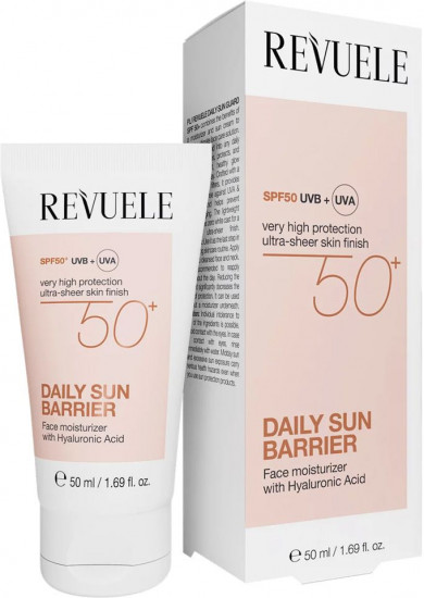 Крем-барьер для лица с гиалуроновой кислотой «Daily Sun Barrier» SPF 50+