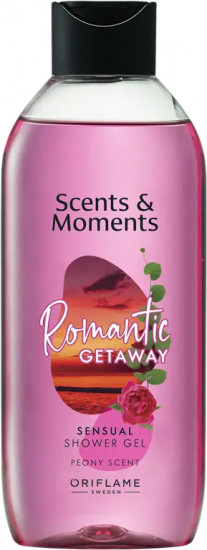 Чувственный гель для душа с пионом «Scents & Moments»