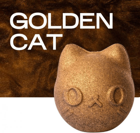 Бомбочка для ванны «Catobomb Golden Cat»