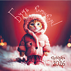 Календарь настенный на 2026 год «Будь котиком»