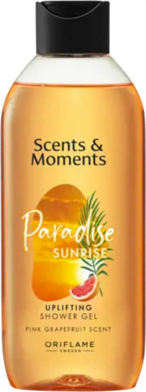 Бодрящий гель для душа с грейпфрутом «Scents & Moments»