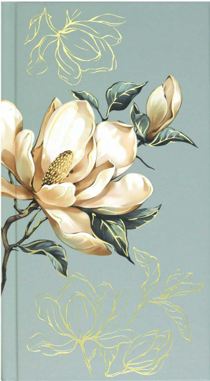 Книжка записная «Магнолия»