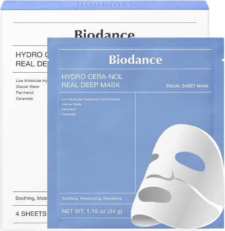 Ночная гидрогелевая маска с церамидами «Hydro Cera-Nol Real Deep Mask»