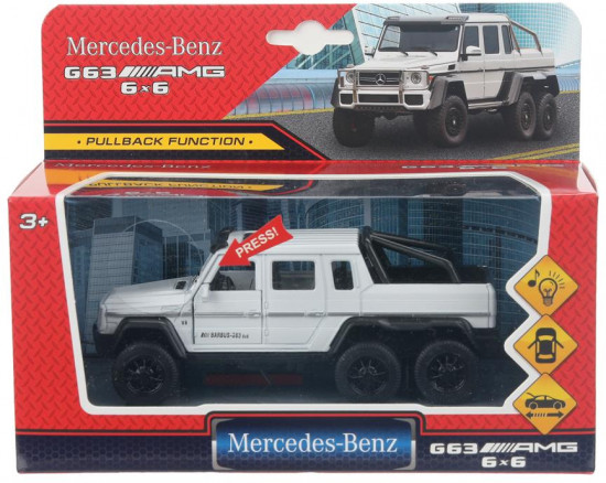 Машина инерционная «Mercedes-AMG G 63 6×6»