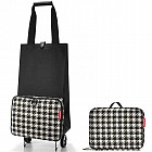 Сумка на колесиках «Foldabletrolley», fifties black
