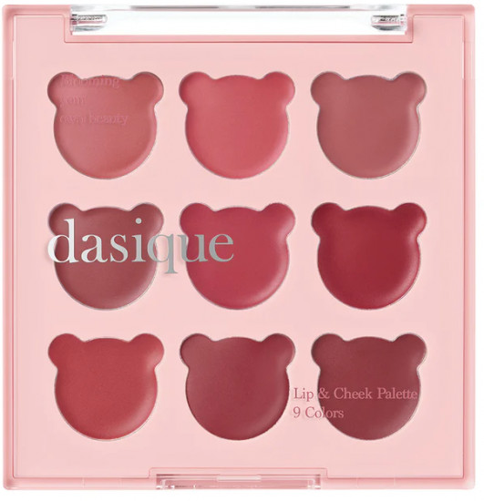Палетка румян и помад «Mood painting lip & cheek palette», оттенок 06 Sweet Bear