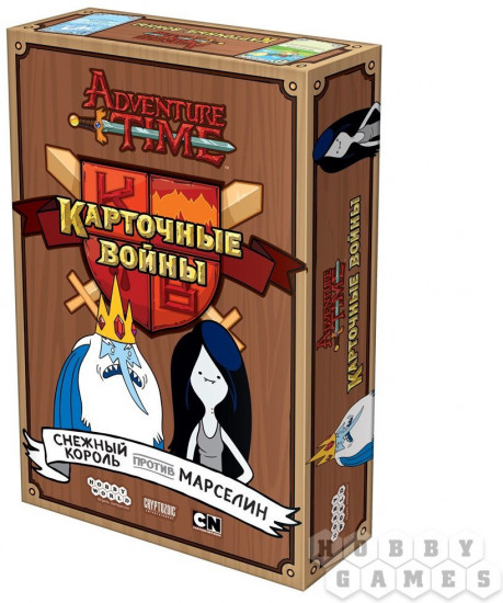 Игра настольная «Карточные войны. Снежный король против Марселин»