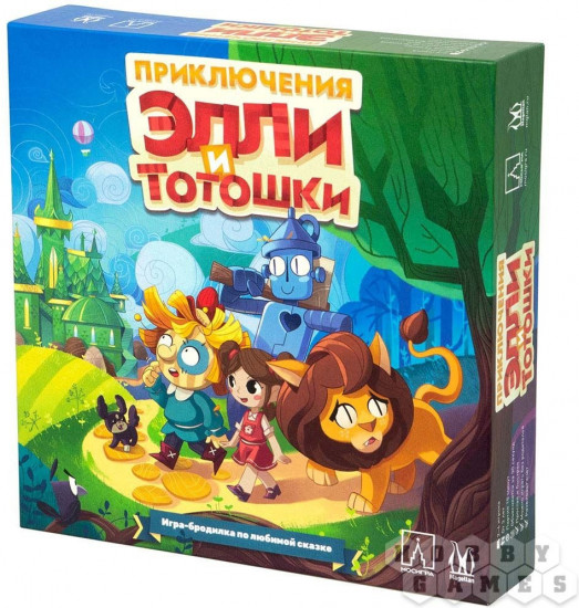 Игра настольная «Приключения Элли и Тотошки»