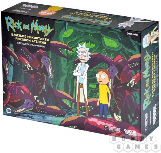 Игра настольная «Рик и Морти: Близкие риконтакты риковой степени»