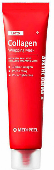 Маска-пленка для лица «Red Lacto Collagen Wrapping Mask»