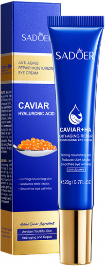 Крем для кожи вокруг глаз с икрой и гиалуроновой кислотой «Caviar Hyaluronic Acid Eye Cream»