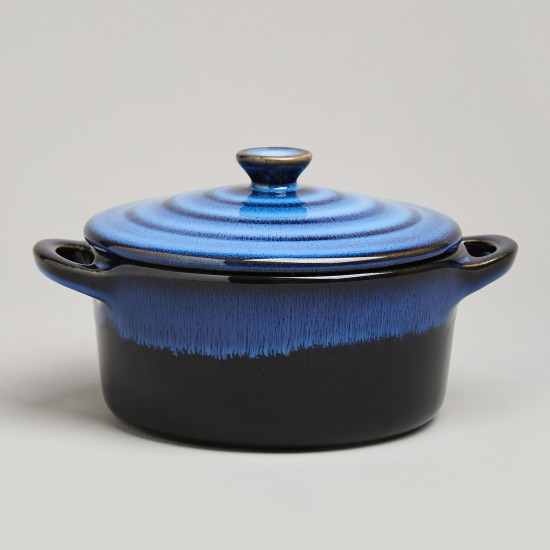 Горшочек для запекания с крышкой «Reactive Blue»