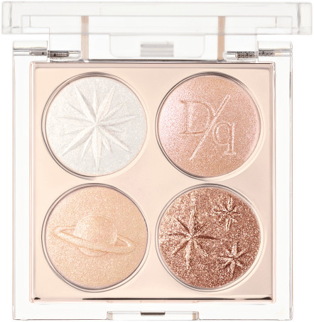 Палетка теней для век «Starry Night Shadow Palette», оттенок 01 Moonlight