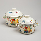 Набор кастрюль с крышками «Фрукты»