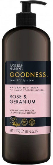 Гель для душа «Rose & Geranium Body Wash»