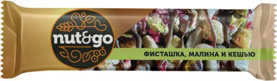 Батончик «Фисташка, малина и кешью»