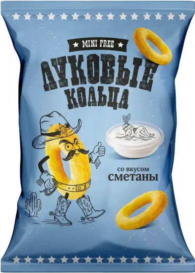 Кольца луковые «Сметана»