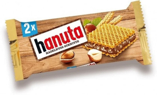 Вафля с ореховым кремом «Hanuta huzelnuss»
