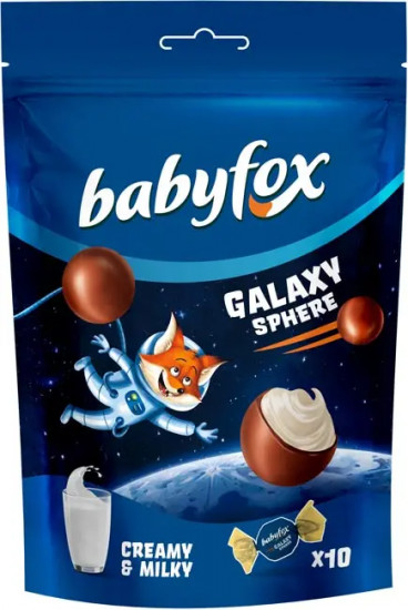 Конфеты шоколадные с молочной начинкой «Galaxy sphere»