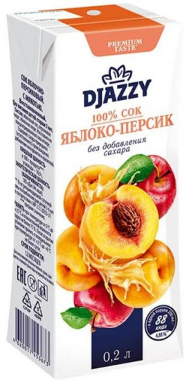 Сок «Яблоко-персик»