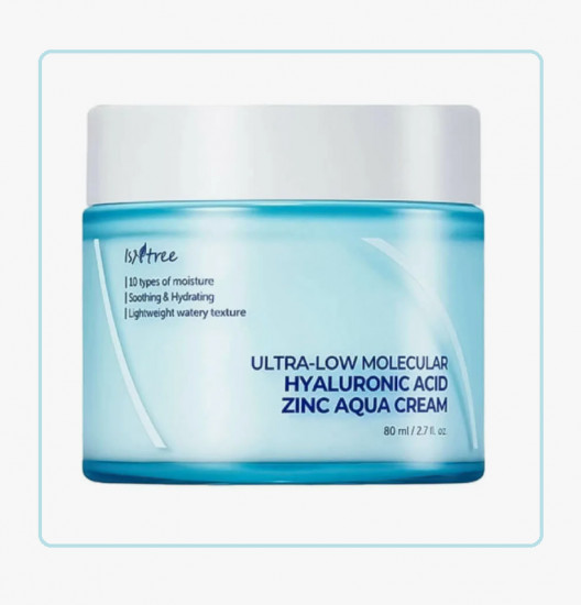 Аква-крем для лица «Ultra-low Molecular Hyaluronic Acid Zinc Aqua Cream»