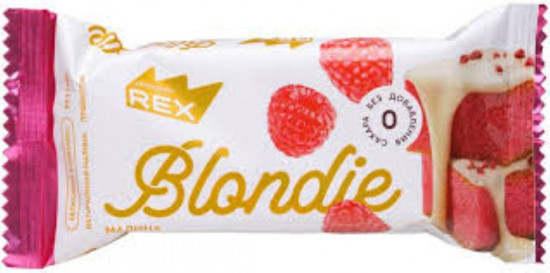 Пирожное протеиновое со вкусом малины «Blondie»