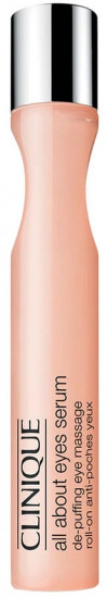 Сыворотка по уходу за кожей вокруг глаз «All About Eyes Serum De-Puffing Eye Massage»