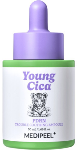 Сыворотка для лица с центеллой азиатской и PDRN успокаивающая «Young Cica PDRN Trouble Soothing Ampoule»