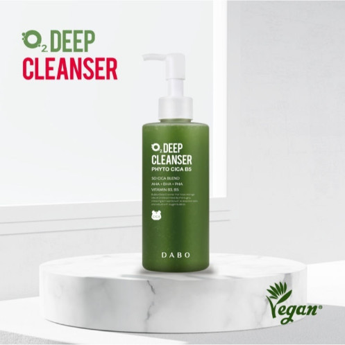 Глубоко очищающая пенка с центеллой азиатской и витамином «B5 Phyto Cica B5 O2 Deep Cleanser»