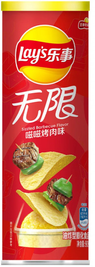 Чипсы «Sizzled BBQ Flavor»