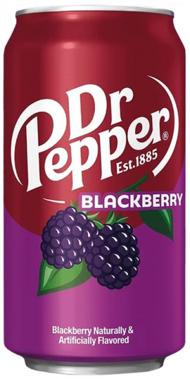 Напиток газированный со вкусом ежевики «Blackberry»