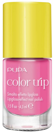 Лак для ногтей «Lipgloss-Effect Nail Polish», оттенок 001 Frosted Fuchsia