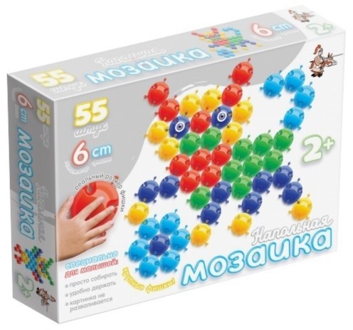 Мозаика напольная 55 элементов